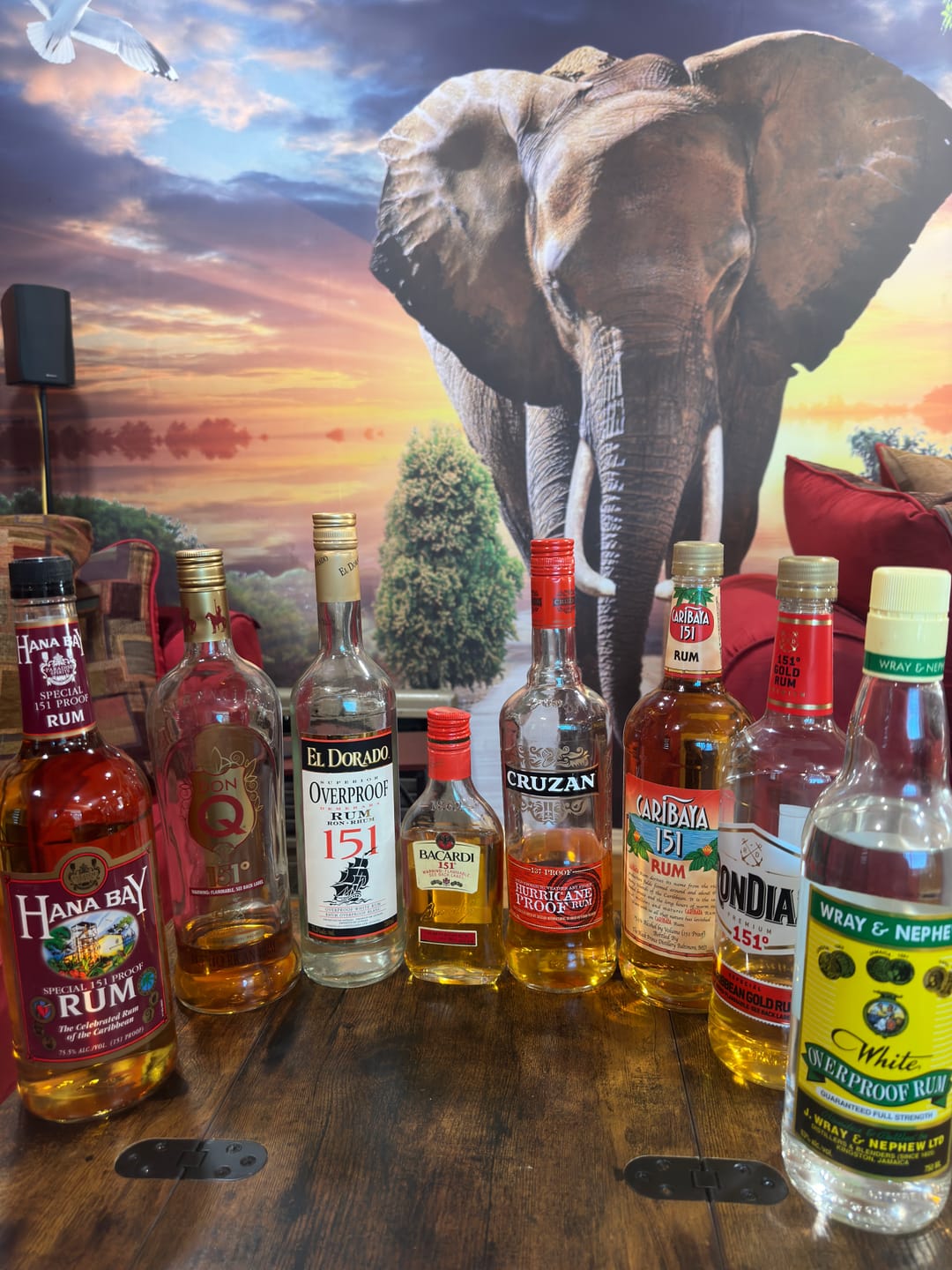 Customer photo review of Trader Vic's "The Original" 151 Proof Caribbean Rum (750ml)