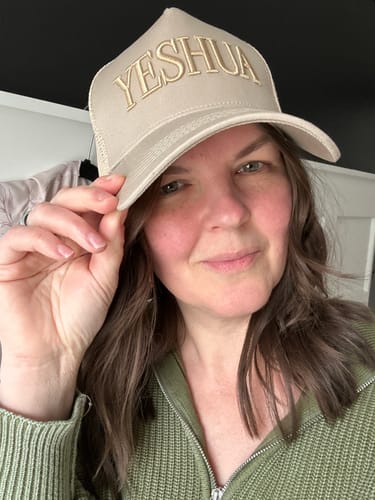 Customer photo review of Hat: Yeshua