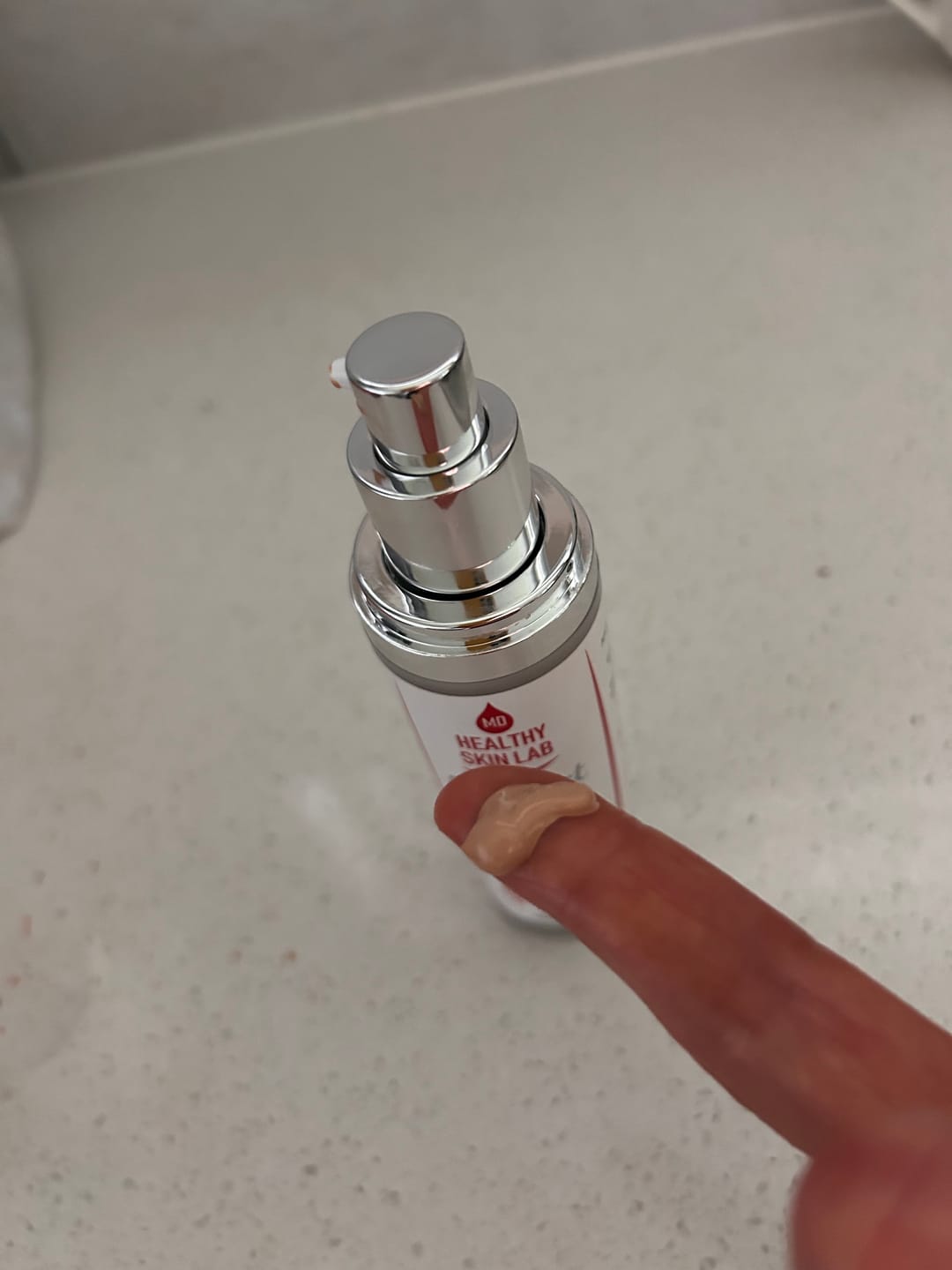 Customer photo review of Protect Tinted Moisturizer