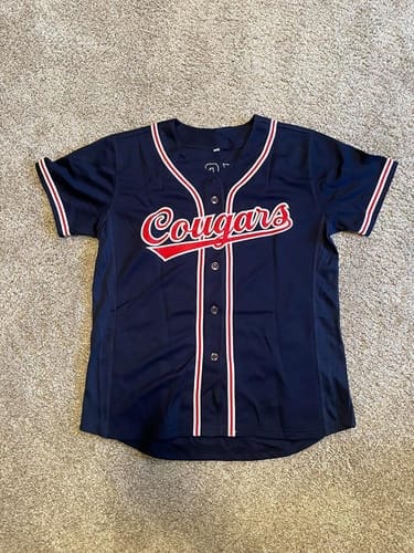 Customer photo review of Custom Gray Red-Black Classic Style Authentic Baseball Jersey