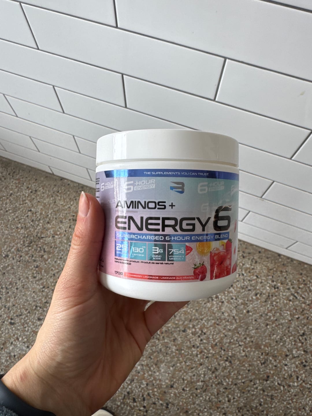 Customer photo review of Aminos + Energy6