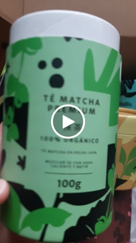 Customer video review of Té Matcha Premium 100% - (para 1 -3 meses)