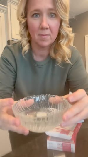 Customer photo review of Daily Retainer & Aligner Cleaner Tablets Mint-Scented | No DYE