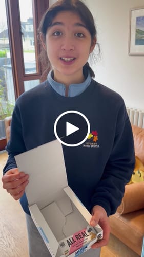 Customer video review of Choc Sea Salt Protein Bar 50g x 12 bars