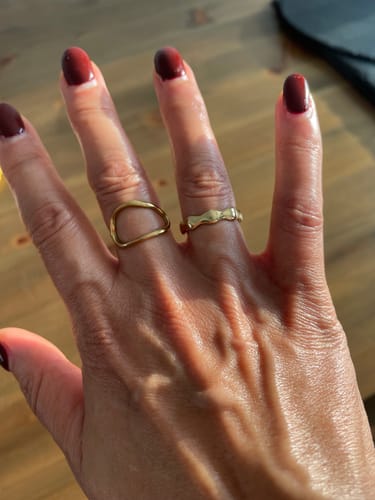 Customer photo review of Bamboo Ring