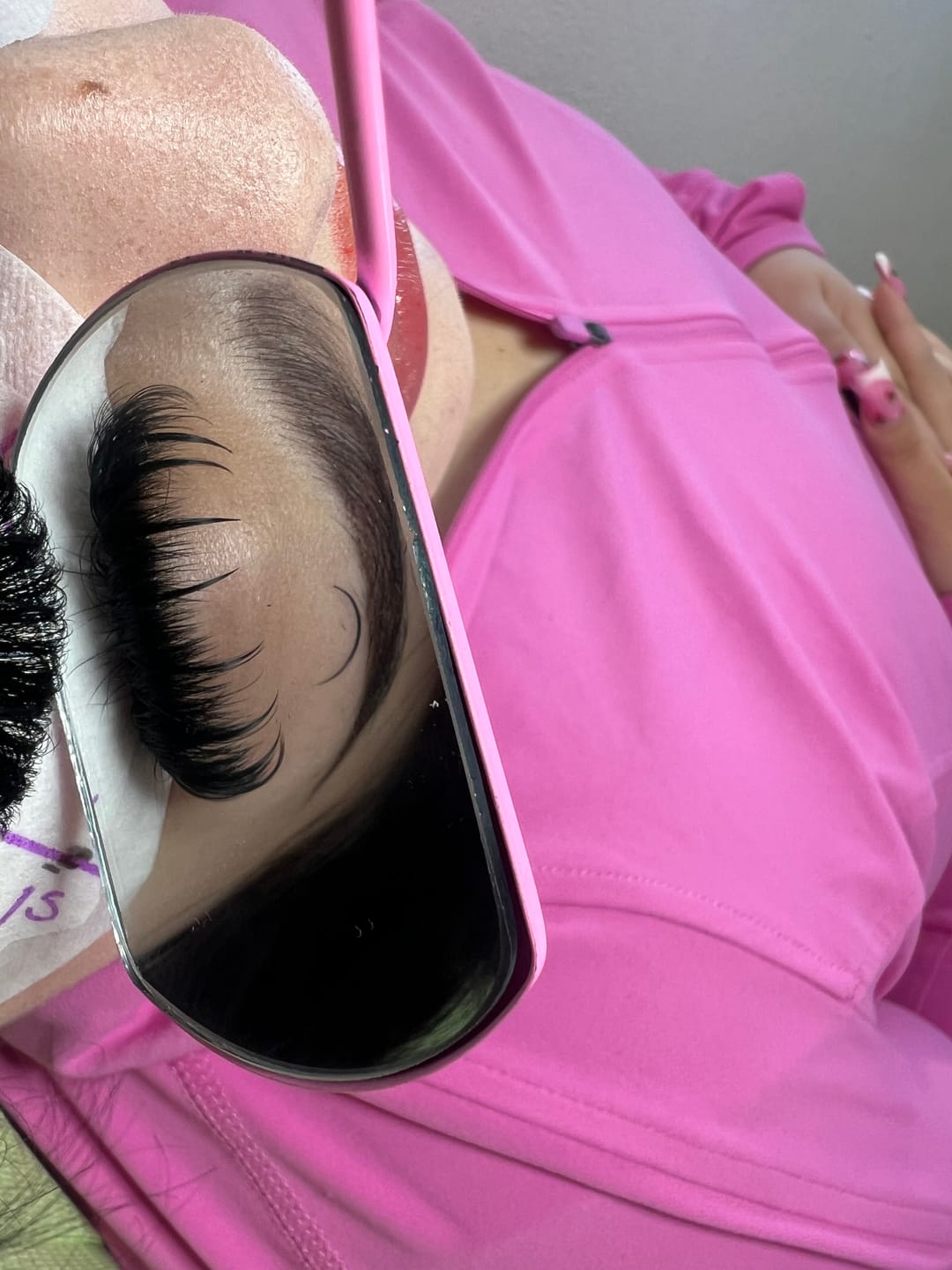 Customer photo review of Power Bond - Lash Extension Glue
