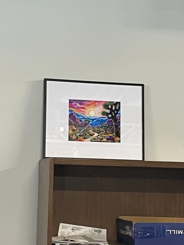 Customer photo review of Joshua Tree National Park Commemorative Poster: A Pop Art Tribute