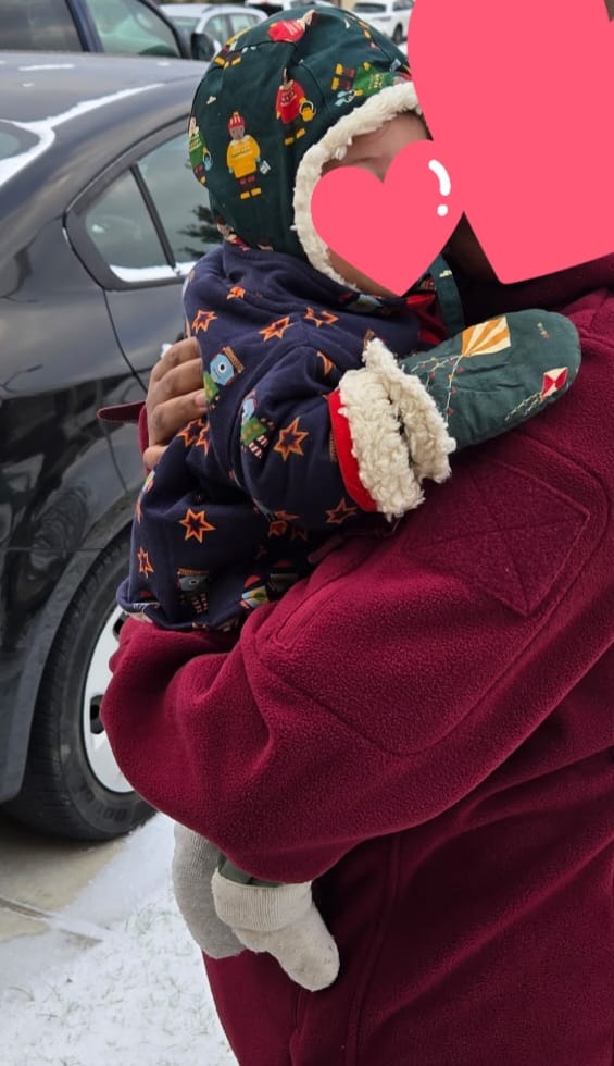 Customer photo review of Golden Leaves Sherpa Lined Hat