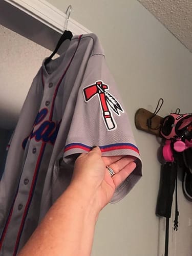 Customer photo review of Custom Black Black-Grey Classic Style Authentic Baseball Jersey