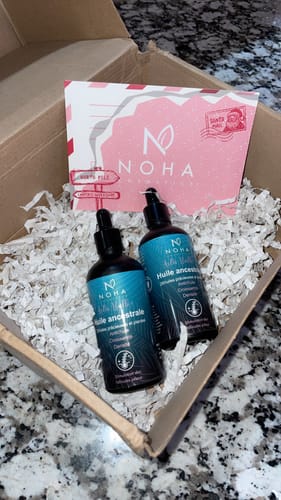 Customer photo review of Huile ancestrale anti chute