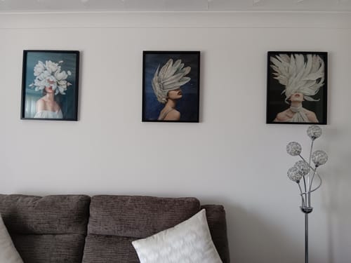 Customer photo review of Nocturnal Set of 3 Prints