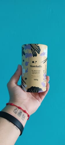 Customer photo review of Té Matcha Premium Vainilla