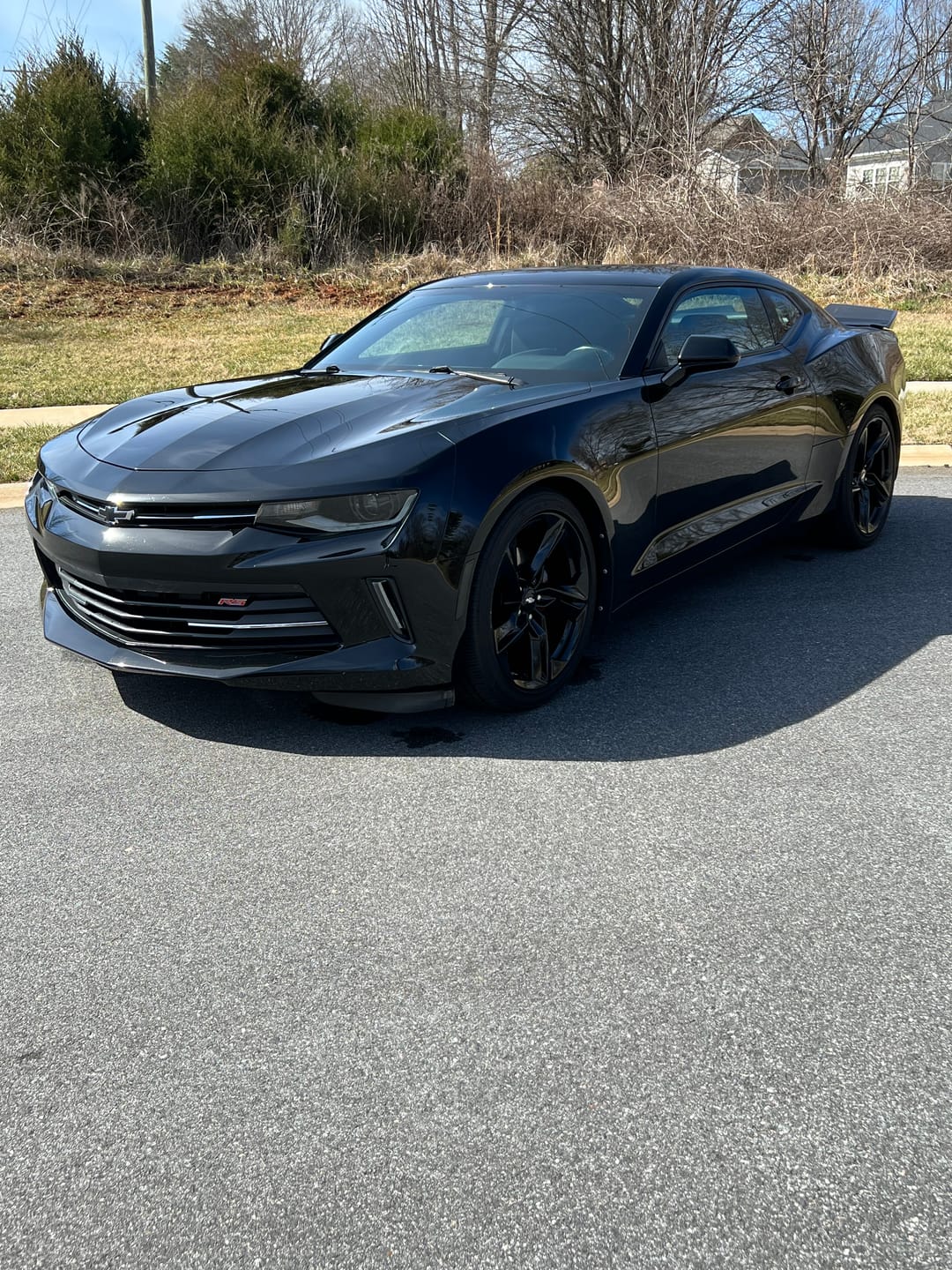 Customer photo review of 6th Gen Camaro Track Package Rear Spoiler