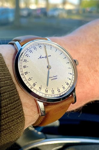 Customer photo review of First Season Silver White with Lt Brown Leather