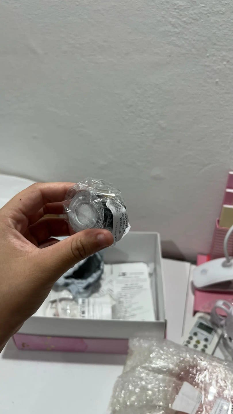 Customer photo review of Sterling Silver Stud Earrings Double Row Zircon Round — Silver | KIMLUD