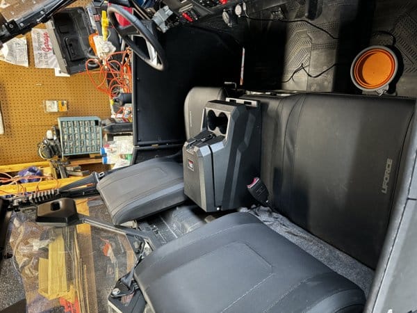 Customer photo review of Bench Seat Center Console for CFMOTO UFORCE 1000/1000XL