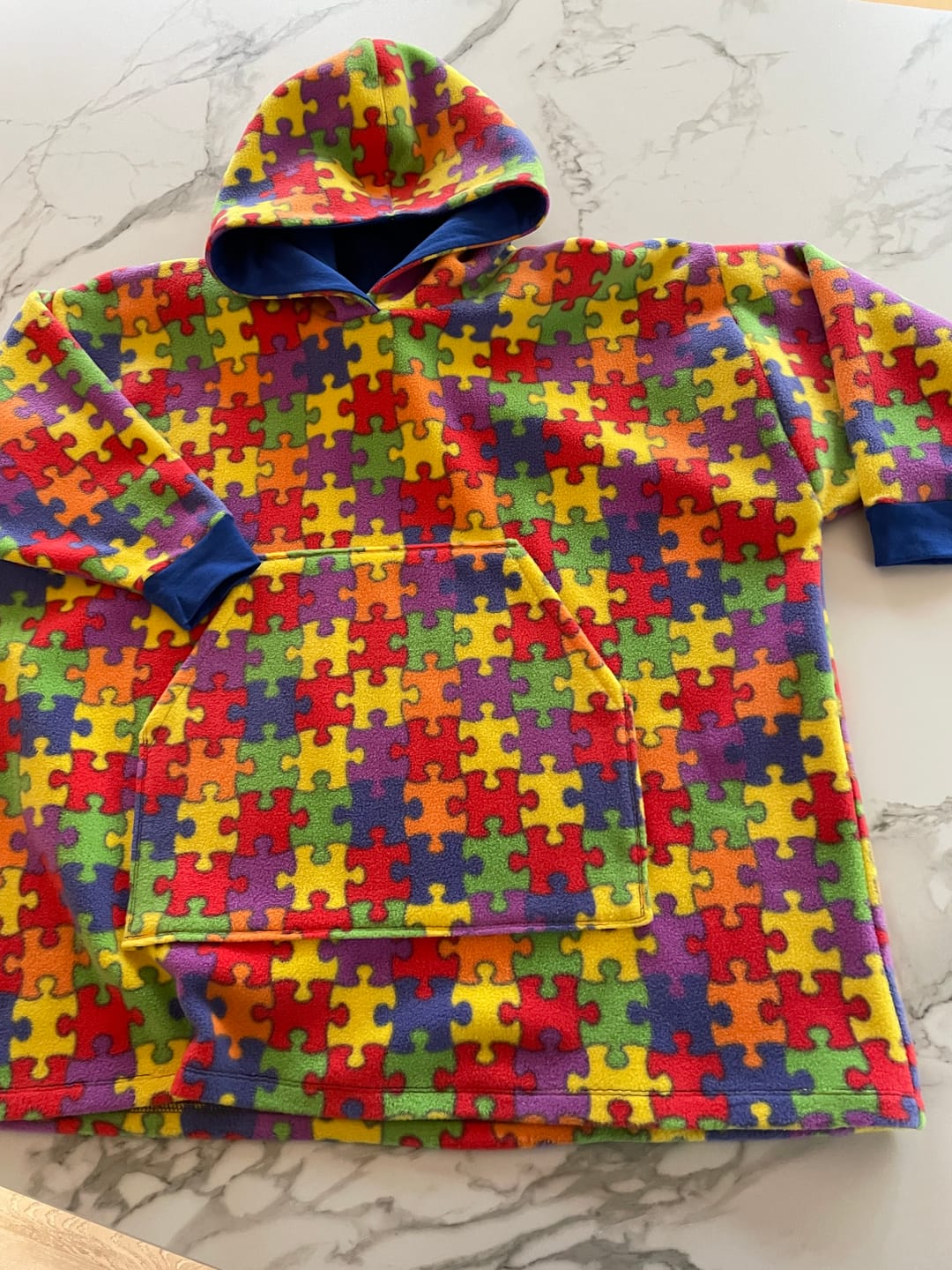 Customer photo review of Jigsaw Anti Pill Polar Fleece Fabric