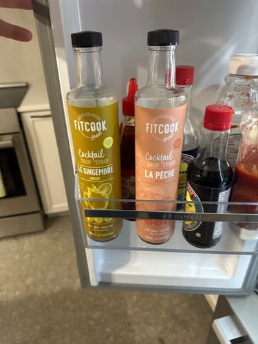 Customer photo review of La Pêche - Sirop à cocktail sans sucre