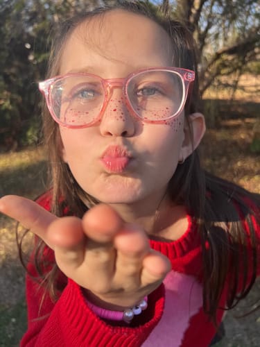 Customer photo review of Sweetheart Speckles - Limited Edition