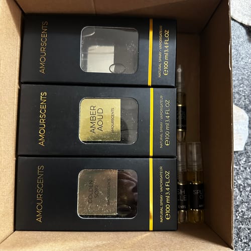 Customer photo review of X3 100ml Perfume Bundle + 3 FREE Samples