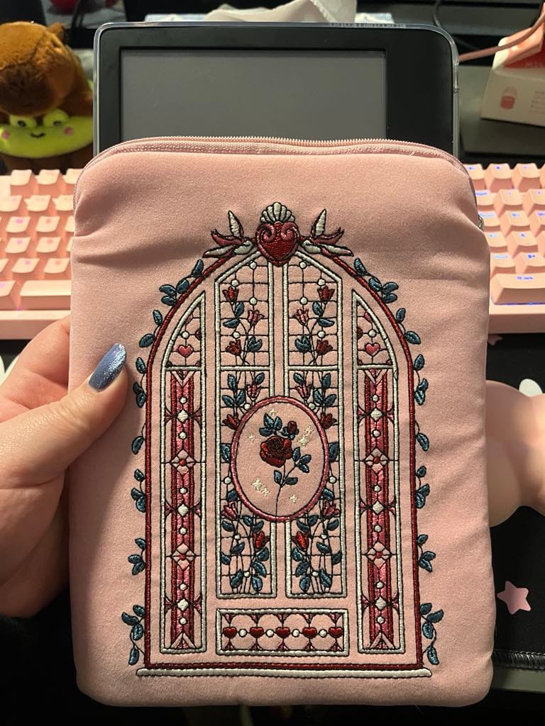 Customer photo review of Sugar & Spice Kindle & E-Reader Sleeve