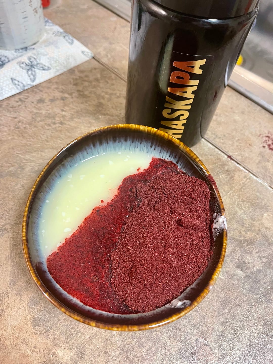 Customer photo review of 3 x Haskapa Superfood Berry Powder Offer