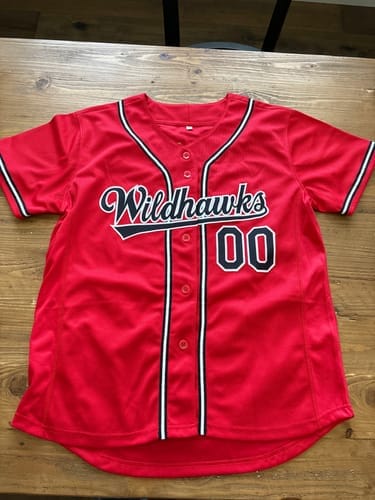 Customer photo review of Custom Purple Black-White Classic Style Authentic Baseball Jersey