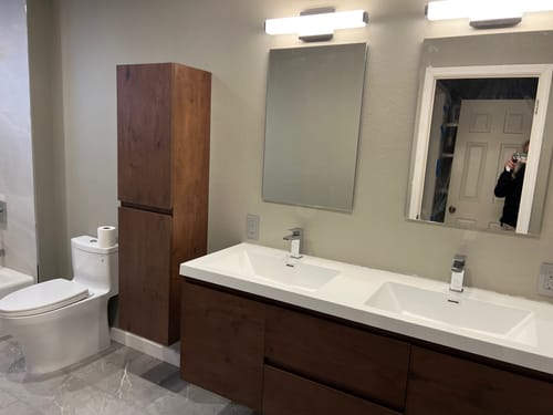 Customer photo review of Monterey Side Cabinet