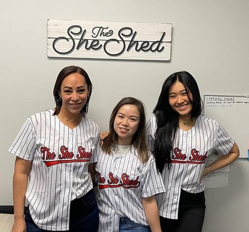 Customer photo review of Custom Black Pink-Light Gray Stripe Fashion Design Full Button Authentic Baseball Jersey