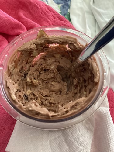 Customer photo review of Gourmet Whey Protein Powders Subscription