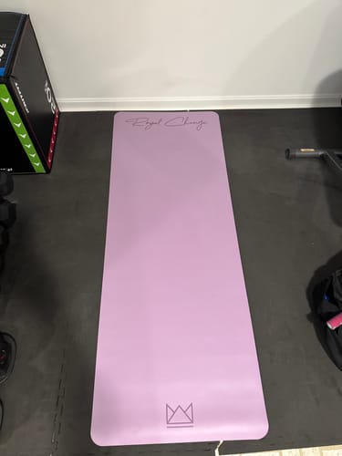Customer photo review of Royal Change Yoga Mat | 5MM