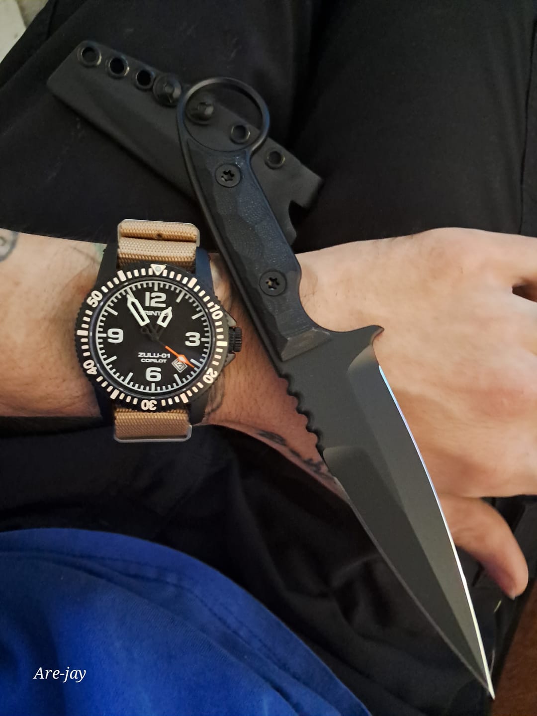 Customer photo review of DCK-R (Blackout) Double Edge