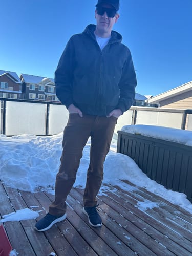 Customer photo review of RX-1 Relaxed All Day Pants Whiskey