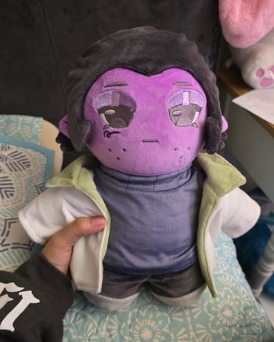 Customer photo review of Turn Kid's Drawings into Plushies