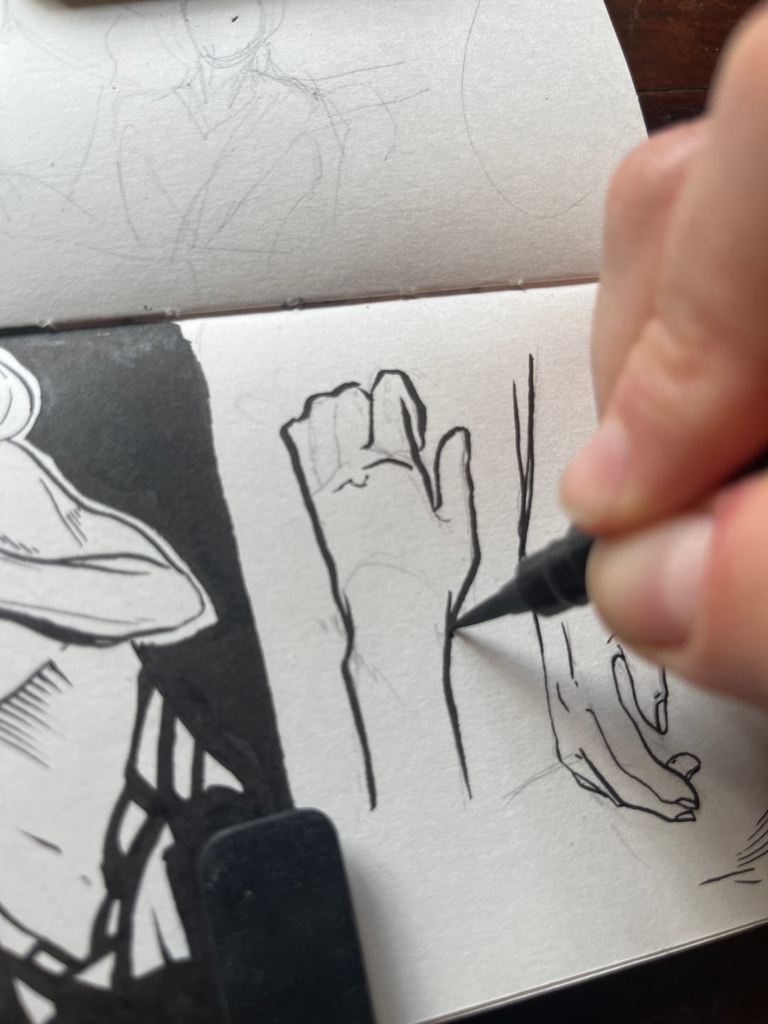 Customer photo review of Pentel - Brush Pen Pocket Brush Punta Pincel