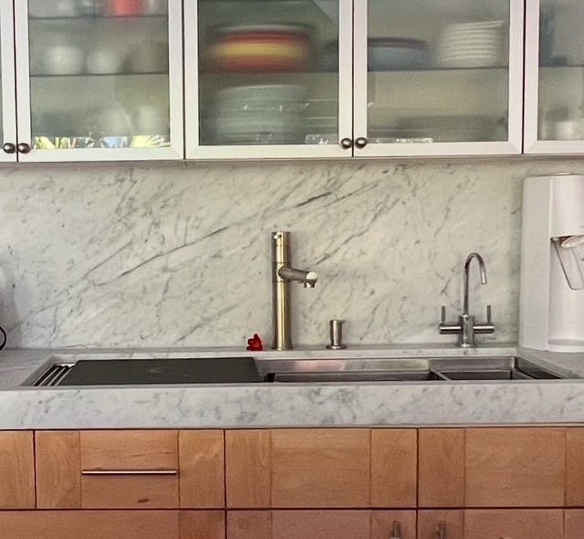 Customer photo review of 47" Undermount Drainboard Workstation Sink – 16 Gauge Stainless Steel Single Bowl – 8" Deep – Reversible – Seamless Drain (5LPS27c-8)