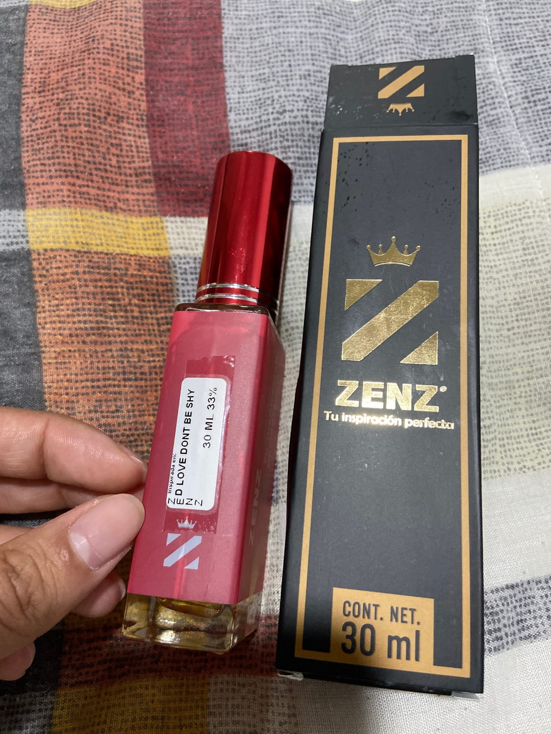 Customer photo review of Perfume Tendencia D LOVE DONT BE SHY zenz