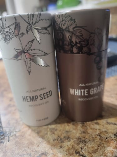 Customer photo review of Hemp Seed Recovery Oil