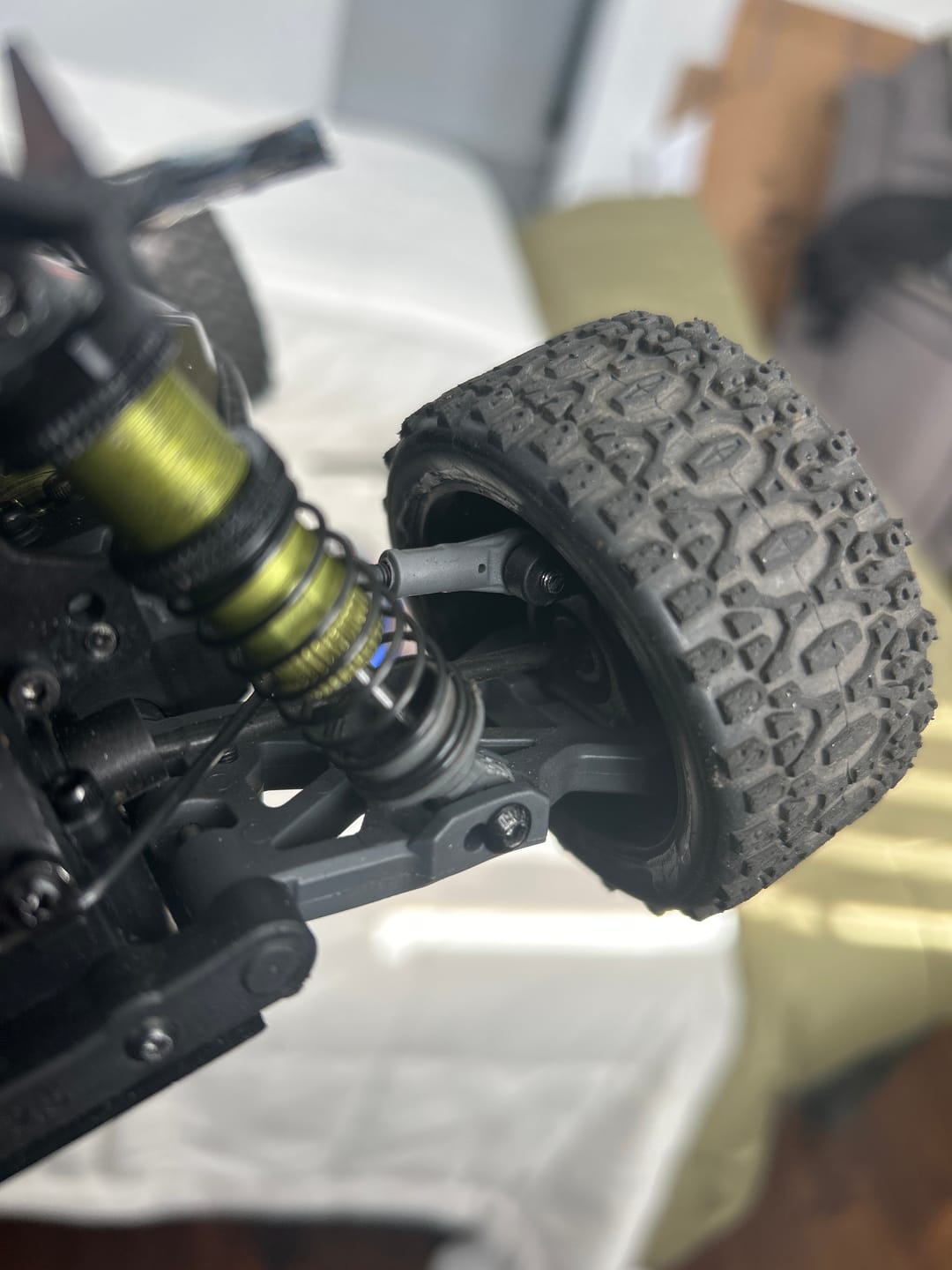 Customer photo review of S2 Alloy Steel CVD for RC Car ROG1 and X12S