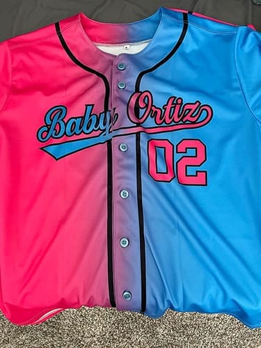 Customer photo review of Custom White Gray-Black Classic Style Authentic Baseball Jersey
