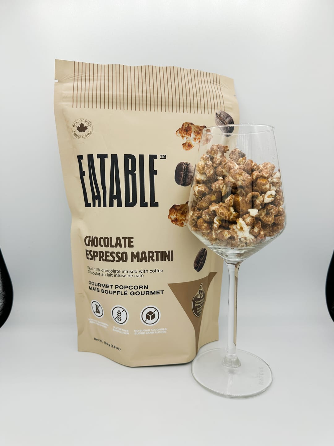Customer photo review of Chocolate Espresso Martini (3.8oz) - Milk Chocolate Kettle Corn