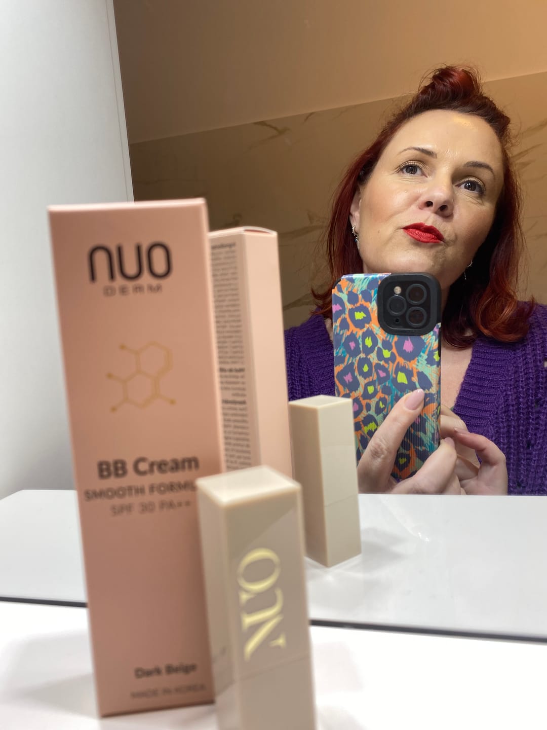 Customer photo review of Ruj mat cu textura confortabila