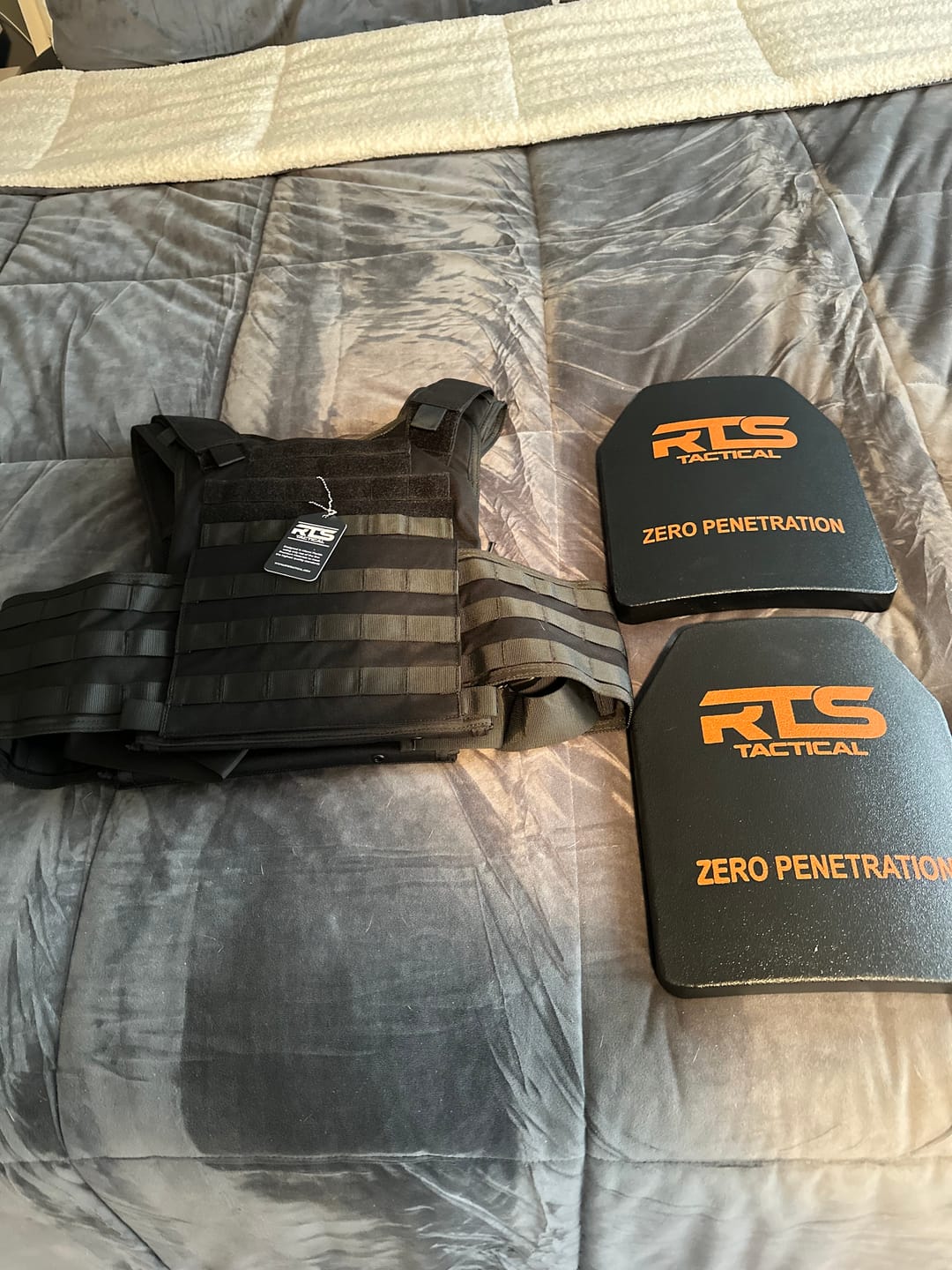 Customer photo review of RTS Tactical Level IV Ceramic Premium Active Shooter Kit
