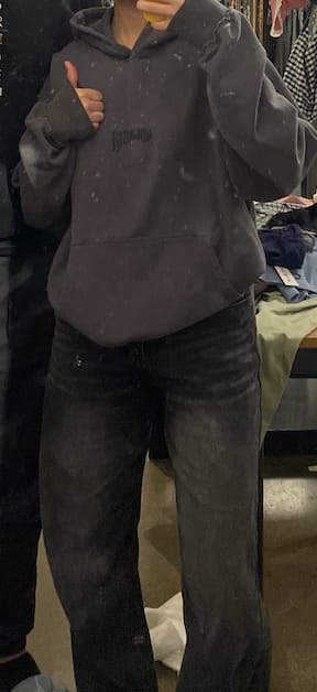 Customer photo review of W549 Rebel Hoodie
