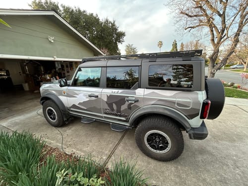 Customer photo review of MEK Removable Trail Armor: Bronco 4D