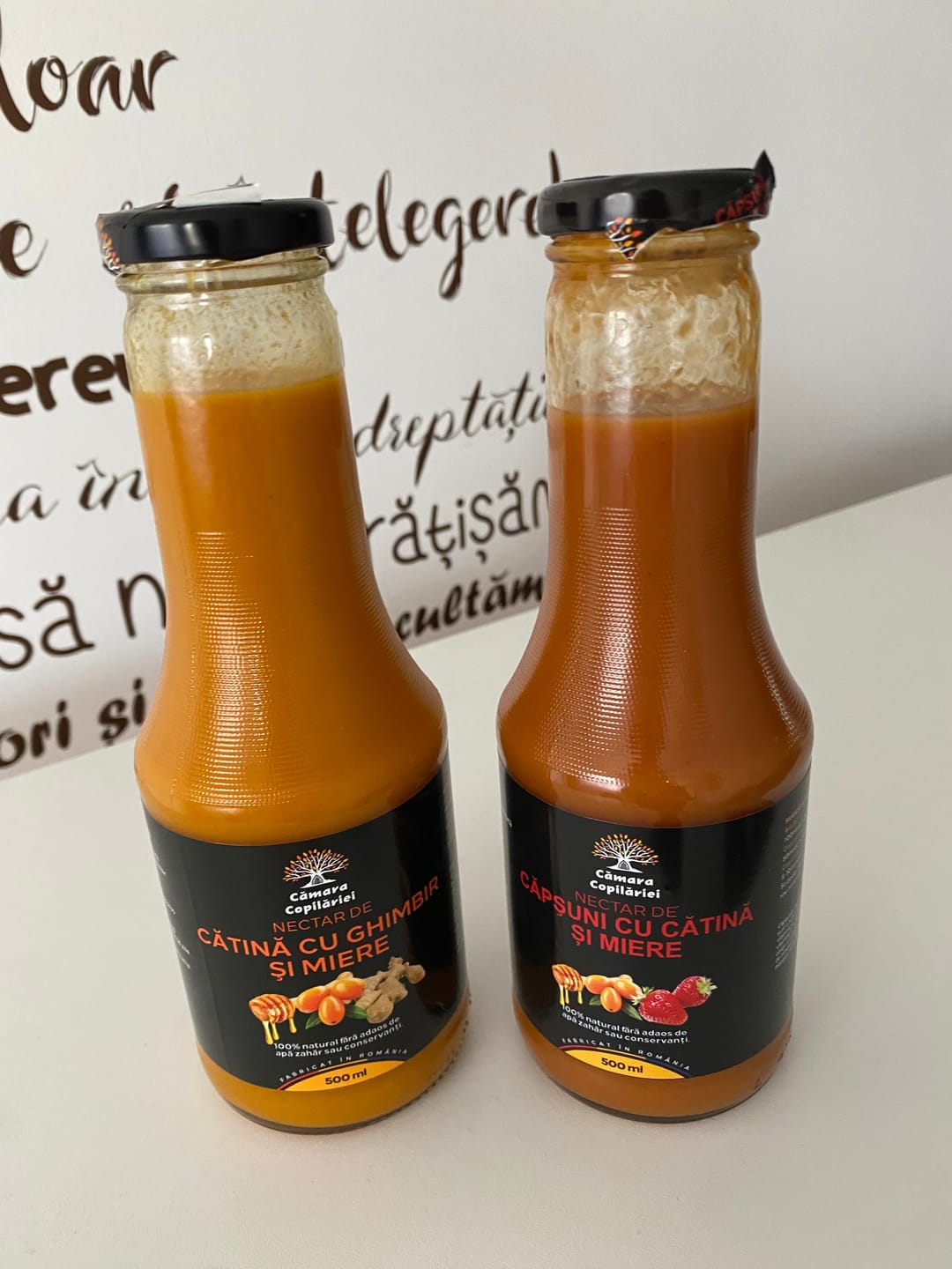 Customer photo review of Nectar de Căpșuni cu Cătină și Miere -  500ml