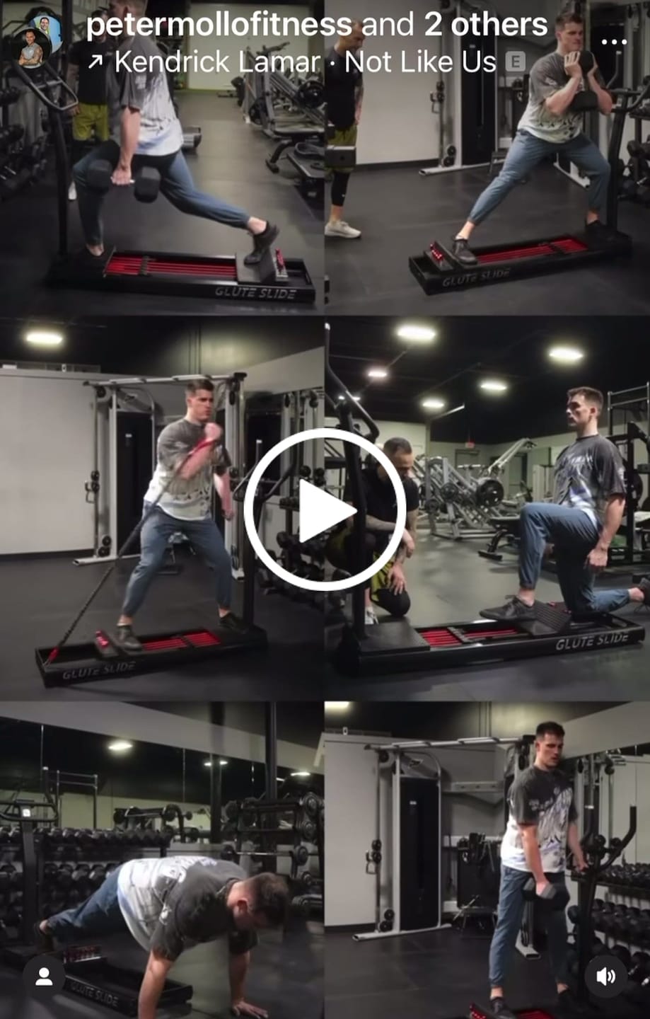 Customer video review of Glute Slide