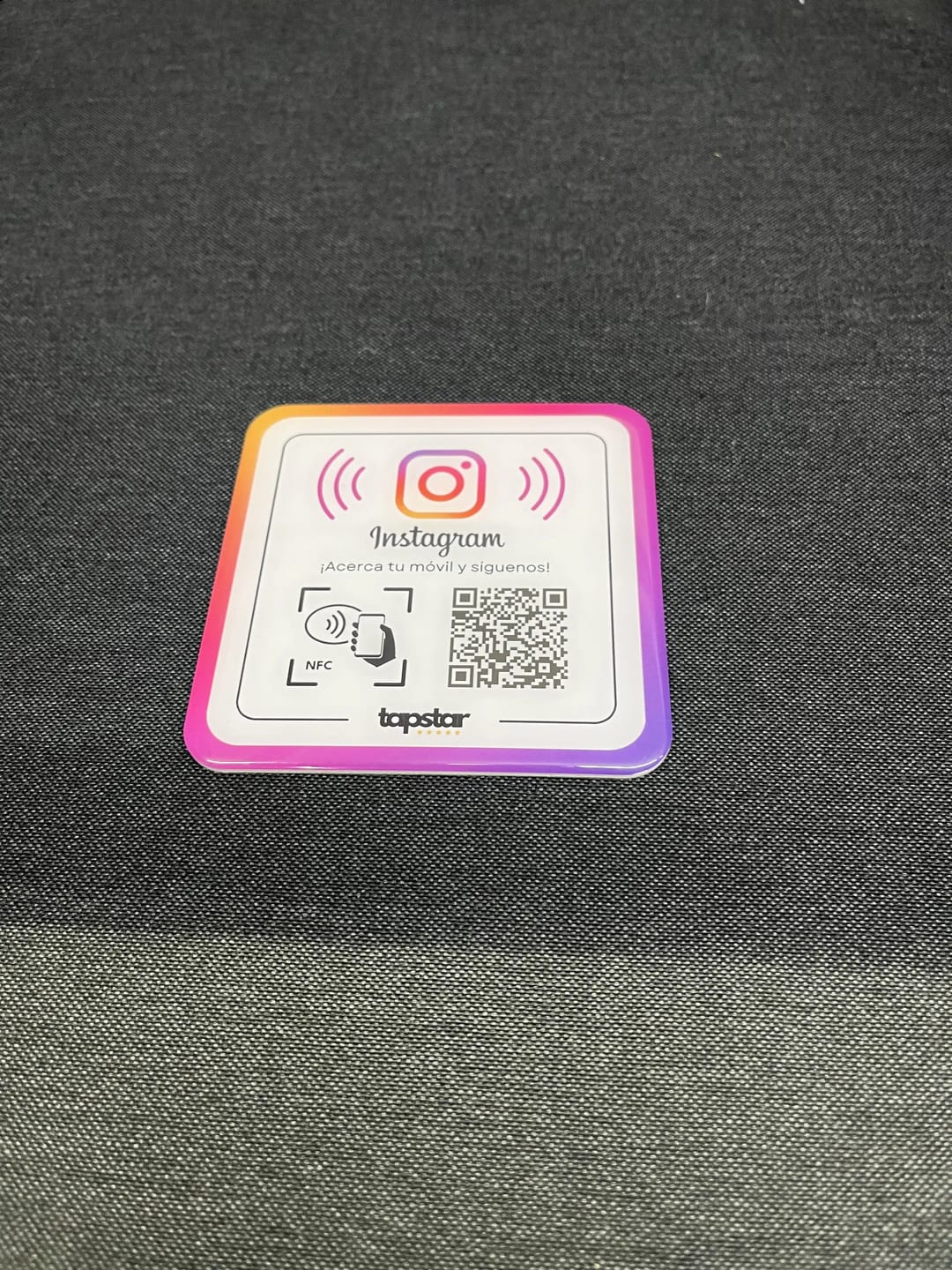 Customer photo review of Placa Seguidores Instagram