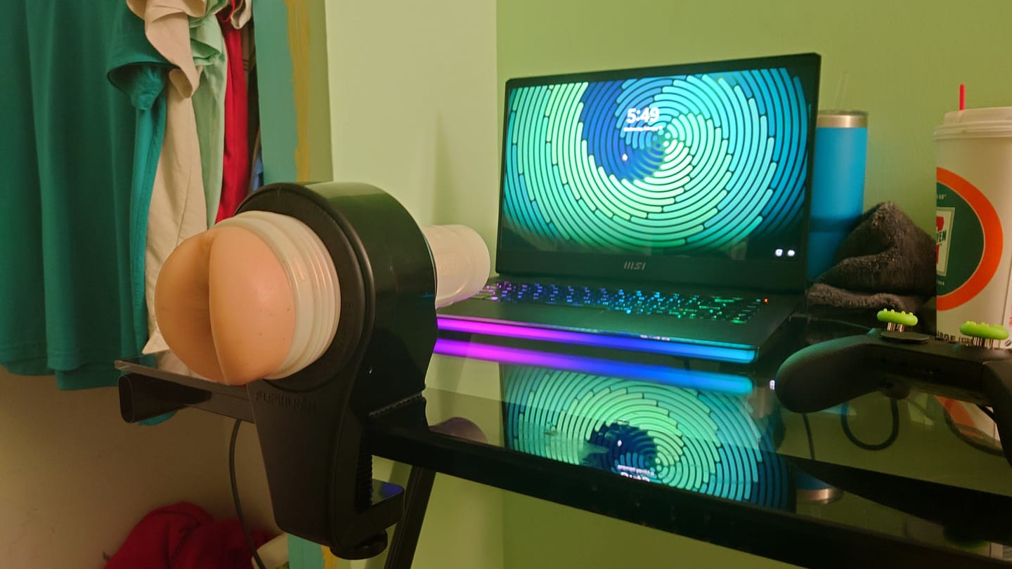 Customer photo review of Fleshlight Mount