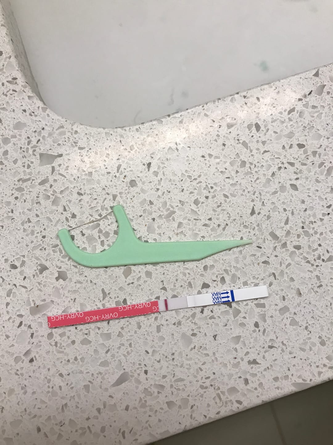 Customer photo review of Pregnancy Test Strips (Ultra-Sensitive)